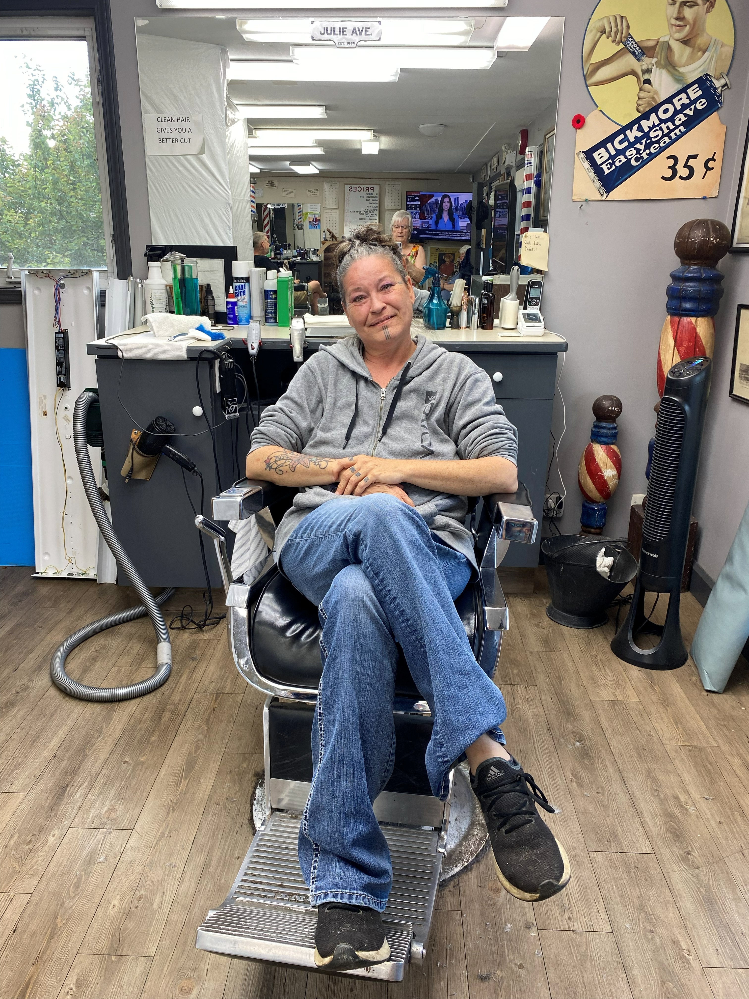 Julie — Barber at Valleyview Barbers
